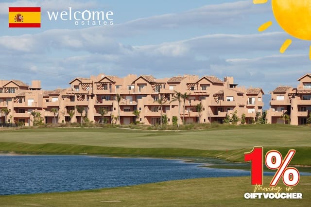 2 slaapkamer Appartement te koop in Mar Menor Golf Resort, Torre-Pacheco met zwembad garage - € 193.000 (Ref: 8416348)