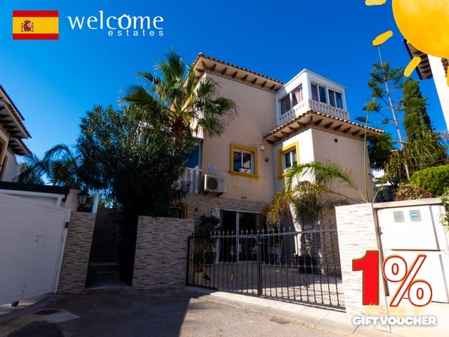 4 soverom Villa til salgs i Playa Flamenca, Orihuela med svømmebasseng garasje - € 399 000 (Ref: 8811027)