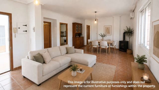 3 soverom Villa til salgs i Lomas de Cabo Roig - Los Dolses, Orihuela med svømmebasseng garasje - € 269 900 (Ref: 9046321)
