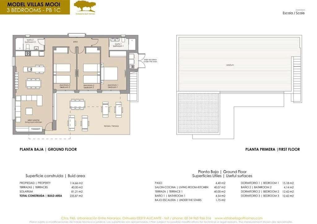 3 bedroom Villa for sale in Vistabella with pool garage - € 469,900 (Ref: 9329544)