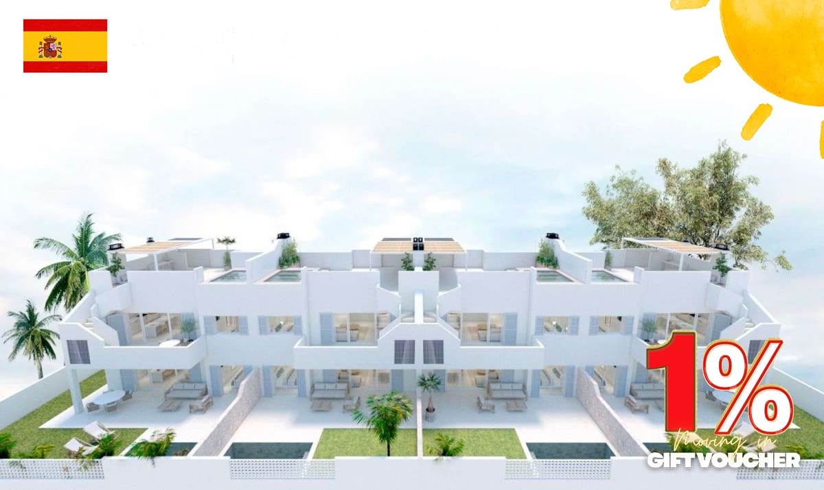 3 chambre Bungalow à vendre à Torre de la Horadada avec piscine - 460 000 € (Ref: 9331894)