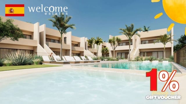 3 slaapkamer Bungalow te koop in Roda, San Javier met zwembad - € 309.000 (Ref: 9331896)