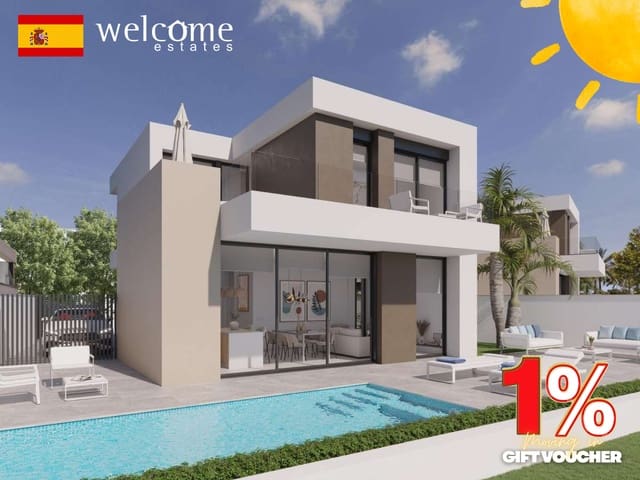 3 sypialnia Willa na sprzedaż w Roda, San Javier z basenem - 799 000 € (Ref: 9331897)