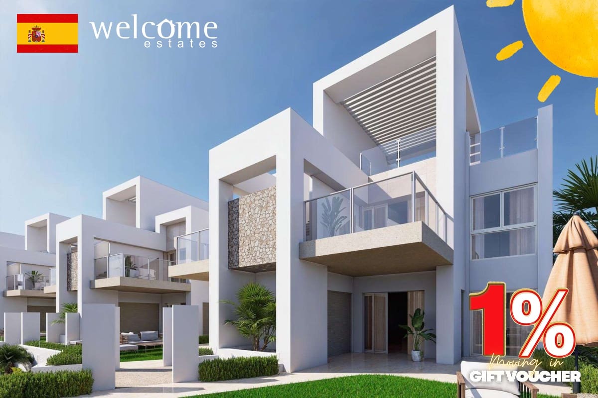 2 slaapkamer Bungalow te koop in Ciudad Quesada met zwembad - € 303.000 (Ref: 9331898)