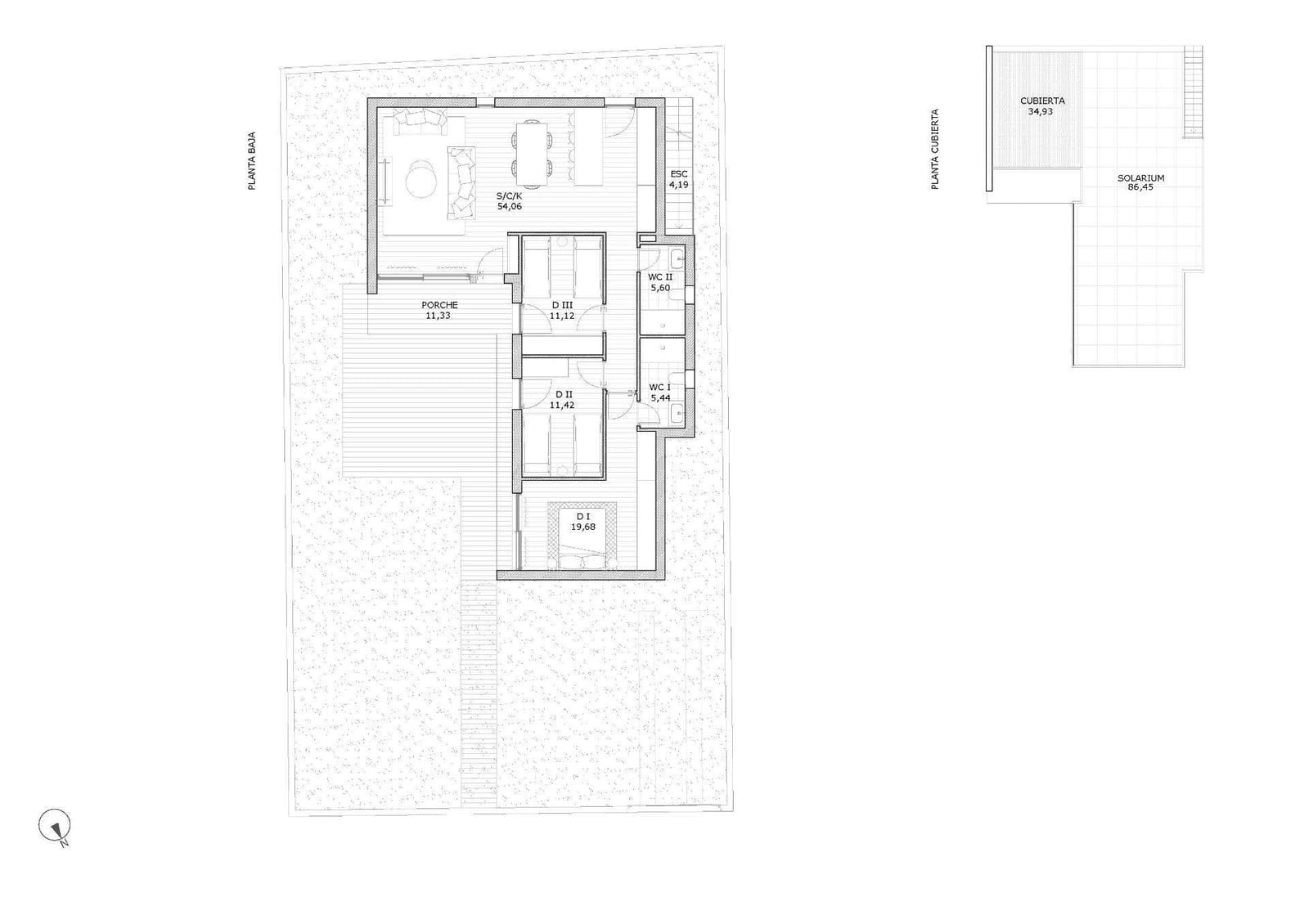 3 makuuhuone Huvila myytävänä paikassa San Miguel de Salinas - 429 900 € (Ref: 9331900)