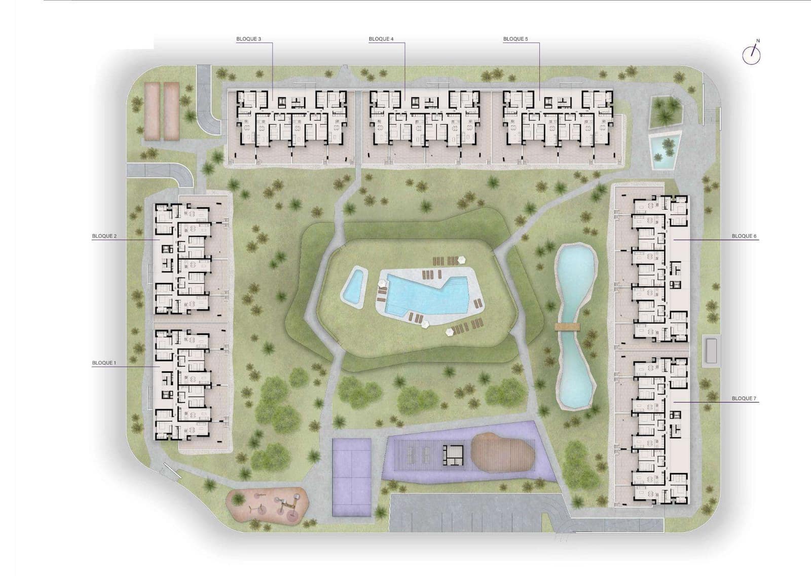 2 quarto Apartamento para venda em La Siesta com piscina - 325 000 € (Ref: 9331915)