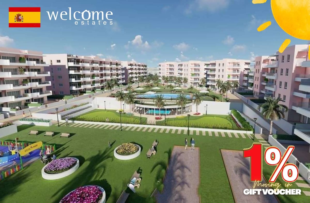 3 soveværelse Lejlighed til salg i Guardamar del Segura med swimmingpool - € 344.900 (Ref: 9331932)