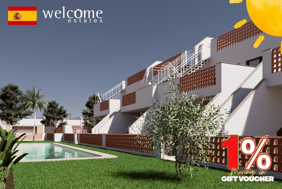 3 soverom Bungalow til salgs i Pilar de la Horadada med svømmebasseng - € 339 900 (Ref: 9331947)