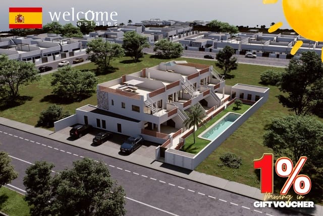 3 chambre Appartement à vendre à Pilar de la Horadada ciudad, Pilar de la Horadada avec piscine garage - 339 900 € (Ref: 9331947)