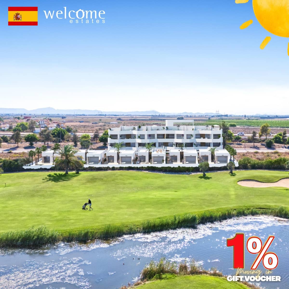 2 slaapkamer Appartement te koop in Los Alcazares met zwembad garage - € 292.000 (Ref: 9331951)