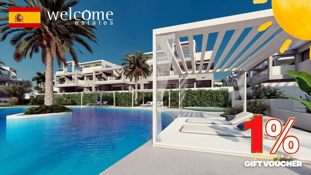 Bungalow de 2 habitaciones en Los Balcones en venta con piscina - 329.900 € (Ref: 9331955)