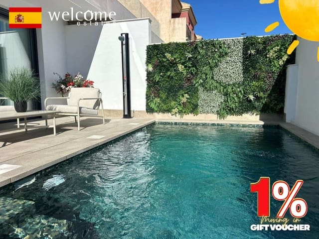 3 chambre Villa/Maison à vendre à San Pedro del Pinatar ciudad, San Pedro del Pinatar avec piscine garage - 489 000 € (Ref: 9331956)