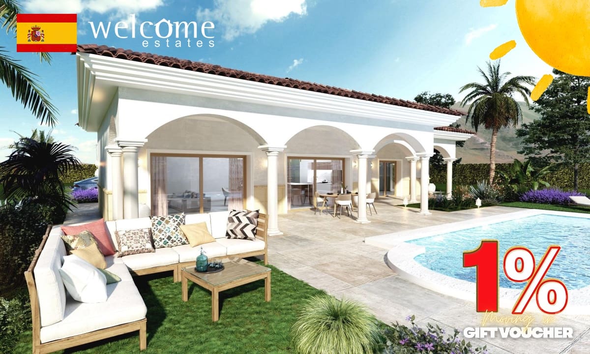 2 makuuhuone Huvila myytävänä paikassa Pinoso mukana uima-altaan - 330 500 € (Ref: 9331959)