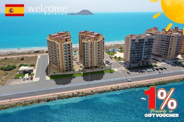 3 chambre Appartement à vendre à La Manga del Mar Menor avec piscine - 510 000 € (Ref: 9331975)