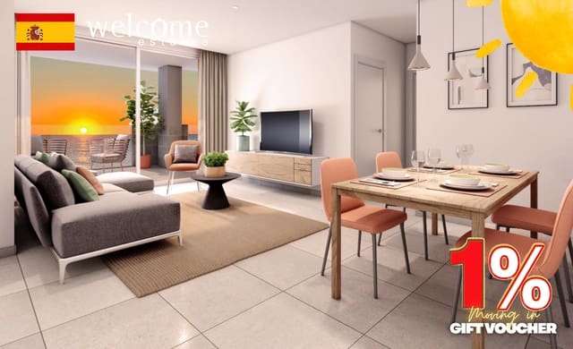 1 slaapkamer Appartement te koop in La Manga del Mar Menor met zwembad - € 280.000 (Ref: 9331977)