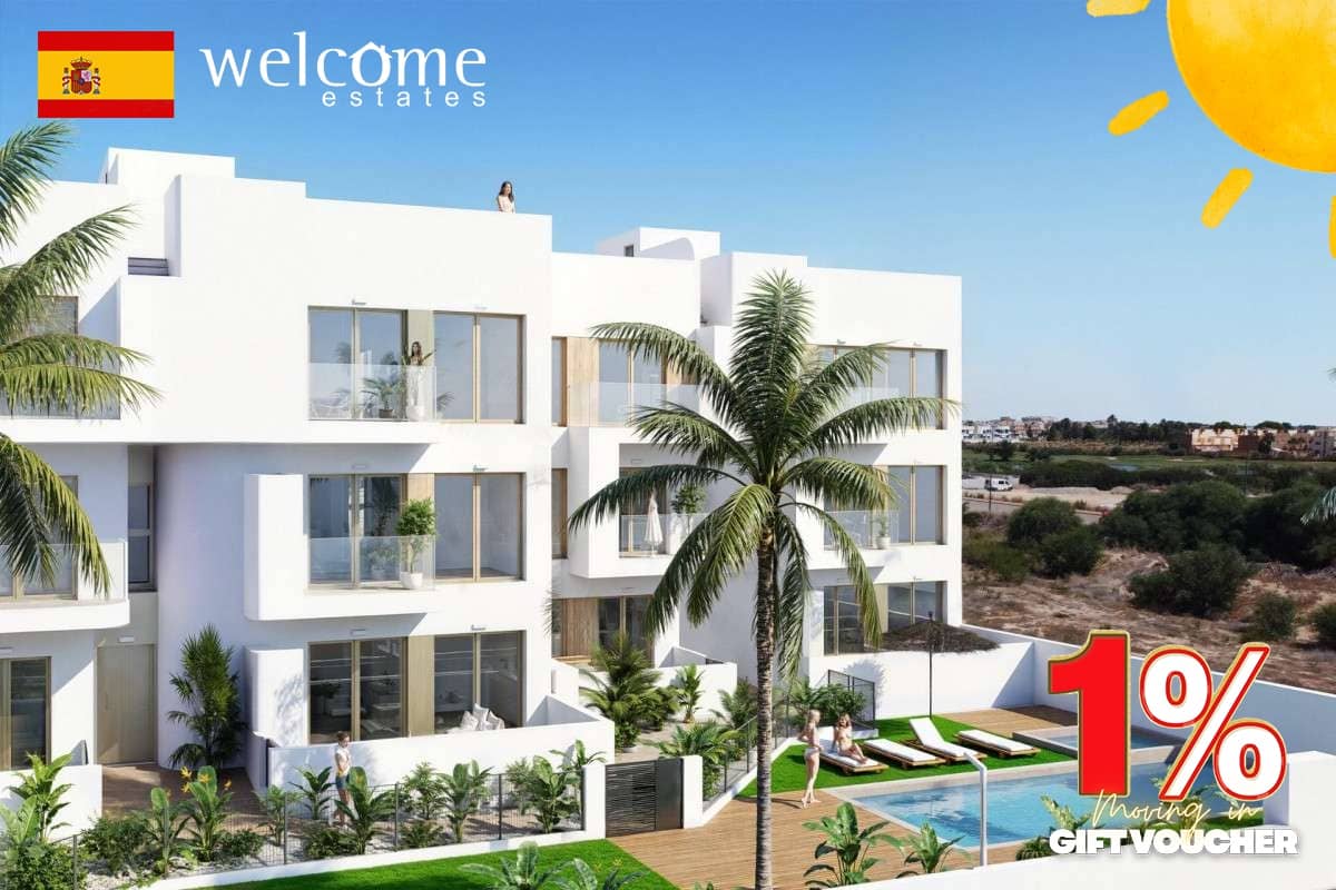 Apartamento de 2 habitaciones en Los Alcázares en venta con piscina - 369.900 € (Ref: 9331982)