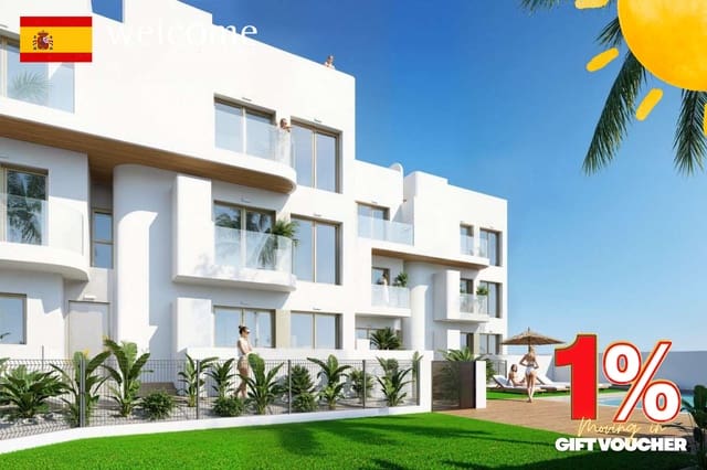 3 makuuhuone Huoneisto myytävänä paikassa Las Lomas de Rame - Bahía Bella, Los Alcázares mukana uima-altaan - 329 900 € (Ref: 9331986)