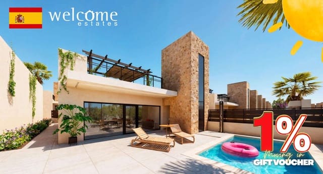 3 chambre Villa/Maison à vendre à La Pinilla, Fuente Alamo de Murcia avec piscine - 257 464 € (Ref: 9331999)