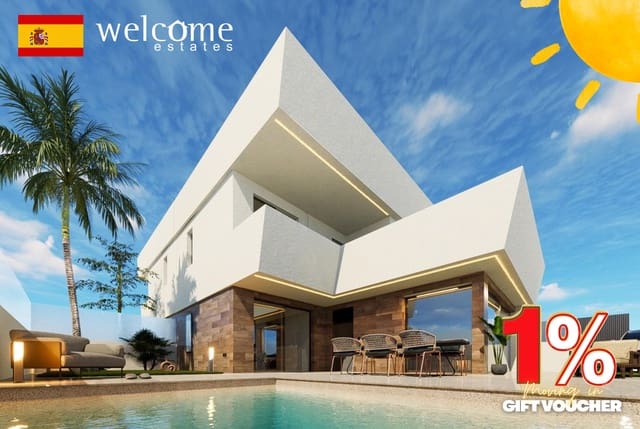 3 slaapkamer Villa te koop in San Pedro del Pinatar ciudad, San Pedro del Pinatar met zwembad - € 499.950 (Ref: 9332003)