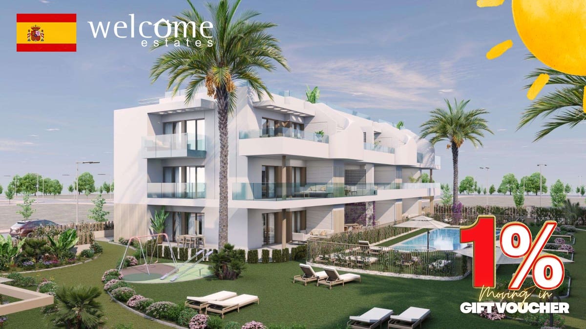 2 chambre Appartement à vendre à Pilar de la Horadada avec piscine - 249 000 € (Ref: 9332013)