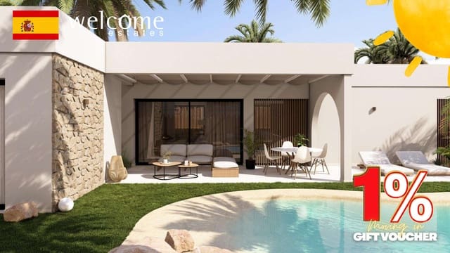 2 slaapkamer Villa te koop in Baños y Mendigo, Murcia stad met zwembad - € 425.500 (Ref: 9332021)