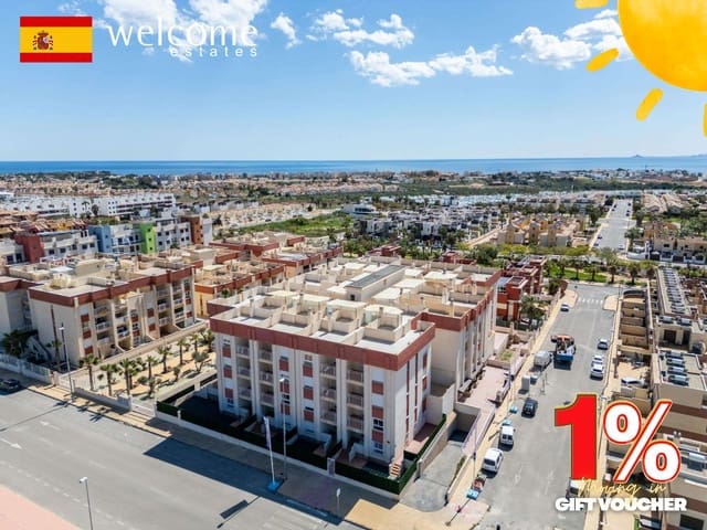 2 makuuhuone Huoneisto myytävänä paikassa Lomas de Cabo Roig - Los Dolses, Orihuela mukana uima-altaan - 157 500 € (Ref: 9332024)