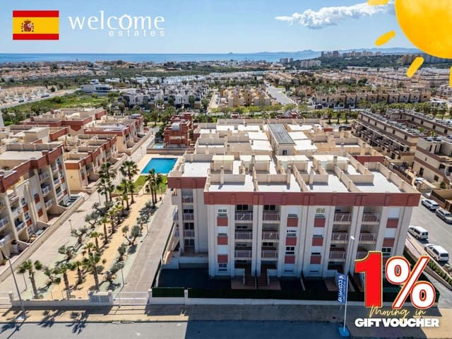 1 chambre Appartement à vendre à Lomas de Cabo Roig - Los Dolses, Orihuela avec piscine - 144 500 € (Ref: 9332025)