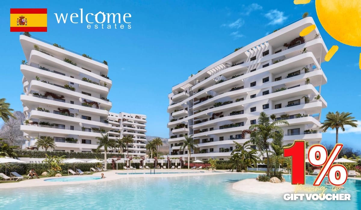 2 chambre Appartement à vendre à La Villajoyosa / Vila Joiosa avec piscine - 468 000 € (Ref: 9332049)