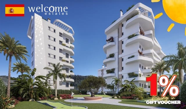 2 makuuhuone Huoneisto myytävänä paikassa Platja Vila Joiosa - Platja de Torres, La Villajoyosa / Vila Joiosa mukana uima-altaan 
autotalli - 468 000 € (Ref: 9332049)