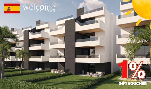 2 slaapkamer Appartement te koop in Condado de Alhama, Alhama de Murcia met zwembad - € 191.900 (Ref: 9332060)