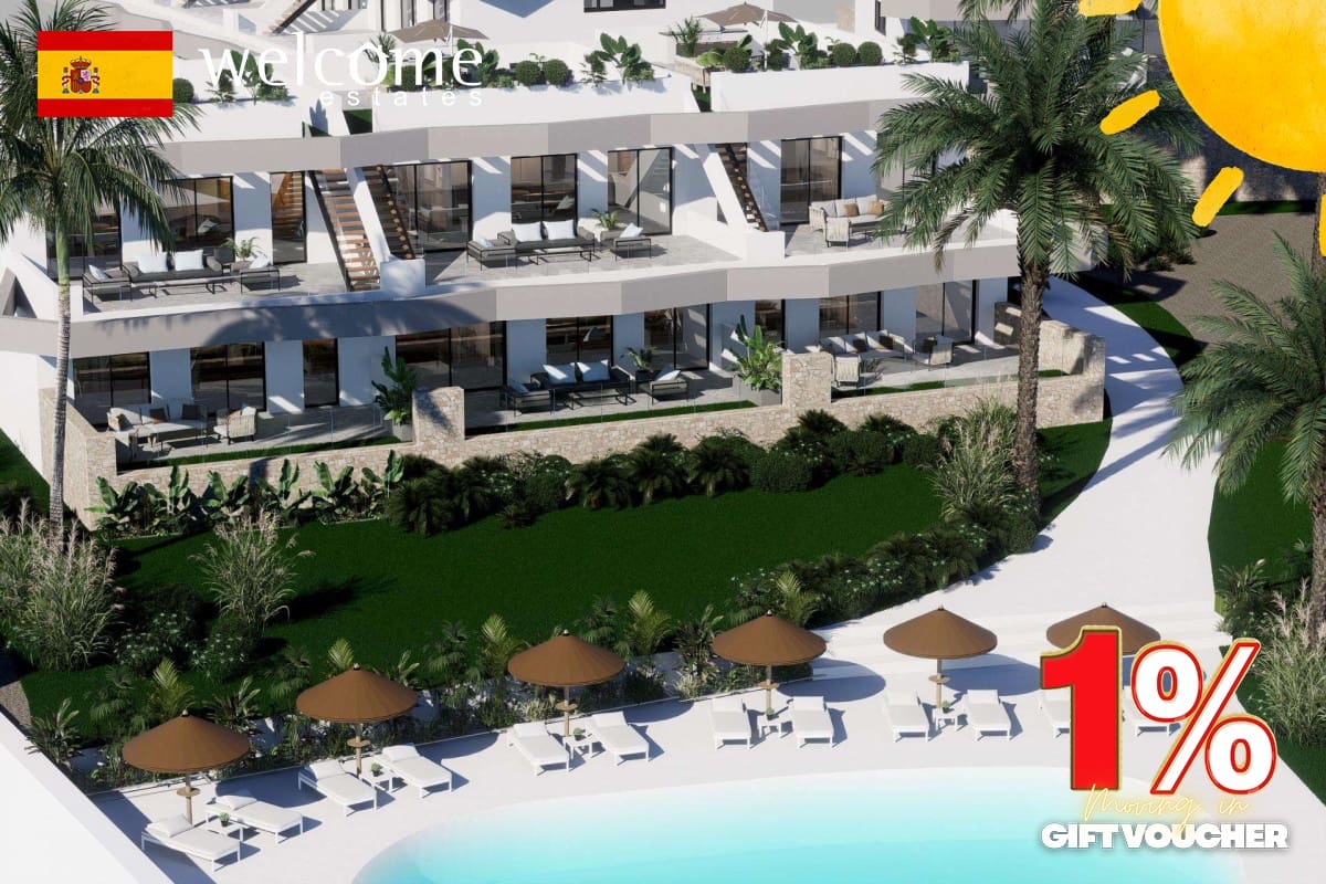 2 slaapkamer Bungalow te koop in Finestrat met zwembad - € 429.900 (Ref: 9332061)