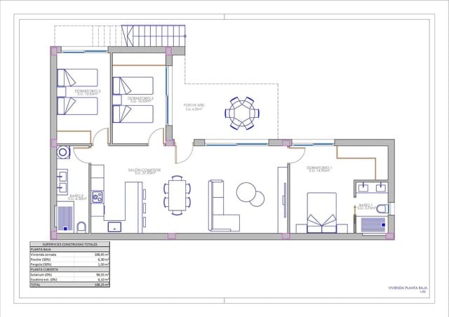 3 sypialnia Willa na sprzedaż w Los Montesinos z basenem - 409 900 € (Ref: 9332066)