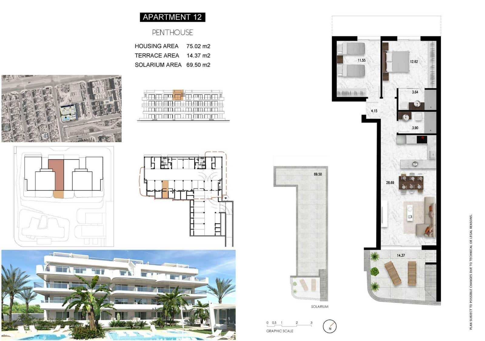 2 slaapkamer Appartement te koop in Orihuela Costa met zwembad - € 440.000 (Ref: 9332081)