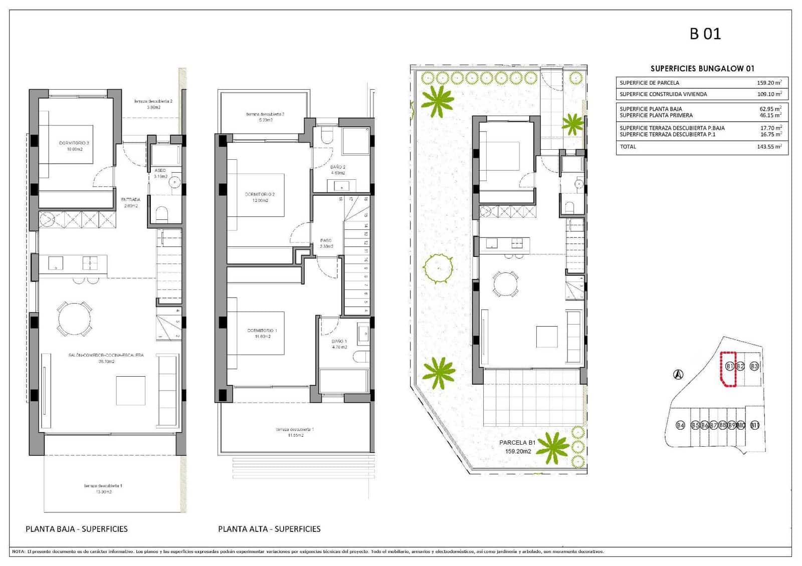 3 chambre Villa/Maison Semi-Mitoyenne à vendre à Finestrat avec piscine - 545 000 € (Ref: 9332086)