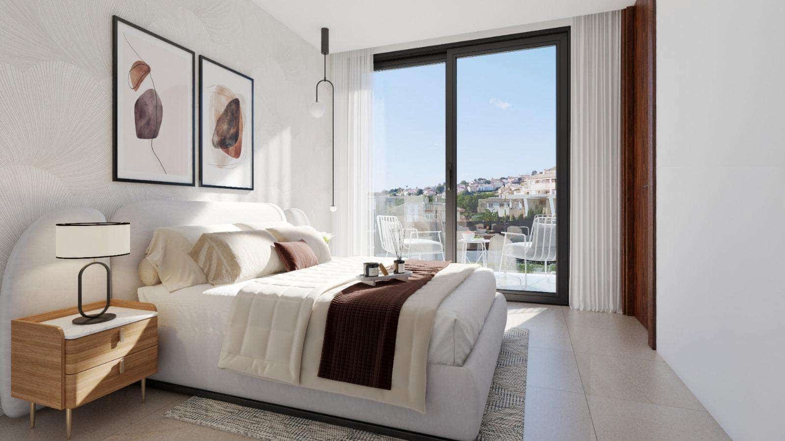 3 chambre Villa/Maison Semi-Mitoyenne à vendre à Finestrat avec piscine - 565 000 € (Ref: 9332086)