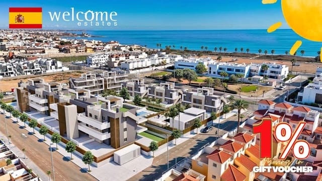 3 slaapkamer Appartement te koop in El Mojon, Pilar de la Horadada met zwembad - € 419.900 (Ref: 9332097)