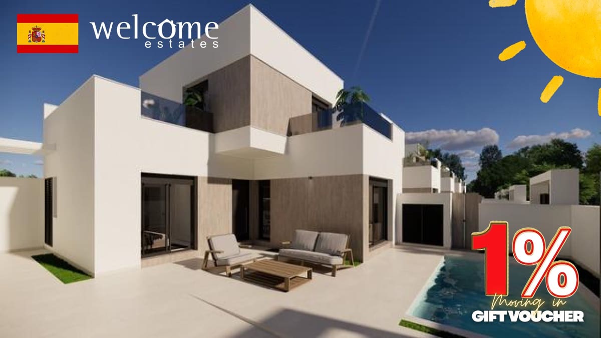 3 bedroom Villa for sale in San Fulgencio with pool - € 355,000 (Ref: 9332101)