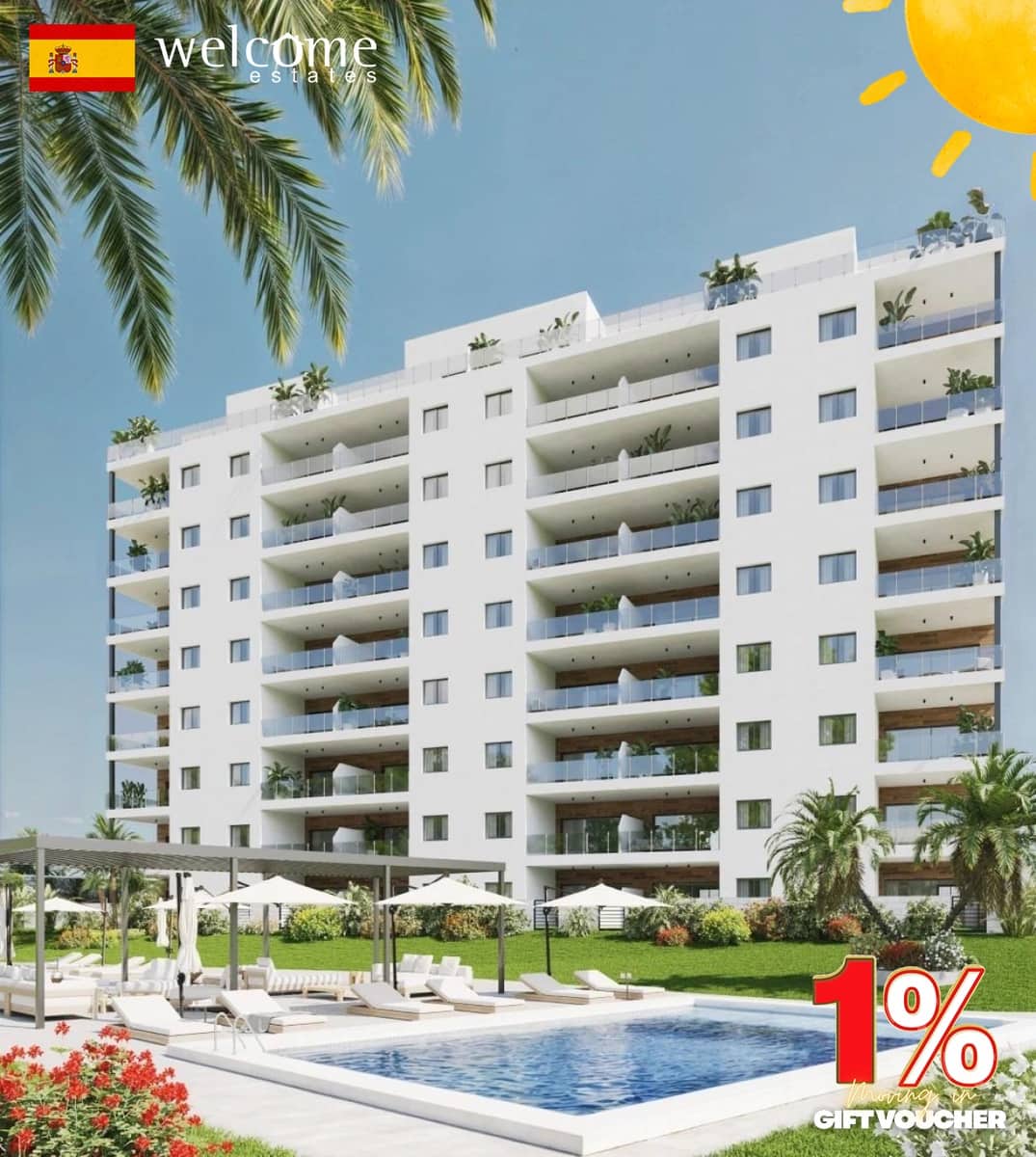 2 camera da letto Appartamento in vendita in La Villajoyosa / Vila Joiosa con piscina - 369.000 € (Rif: 9332104)