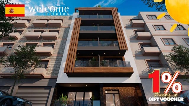 2 chambre Appartement à vendre à Las Piscinas Naturales, Torrevieja avec piscine - 265 000 € (Ref: 9332107)