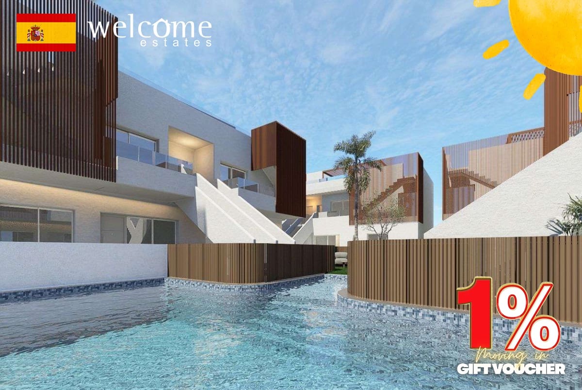 3 slaapkamer Bungalow te koop in Pilar de la Horadada met zwembad - € 289.900 (Ref: 9332108)