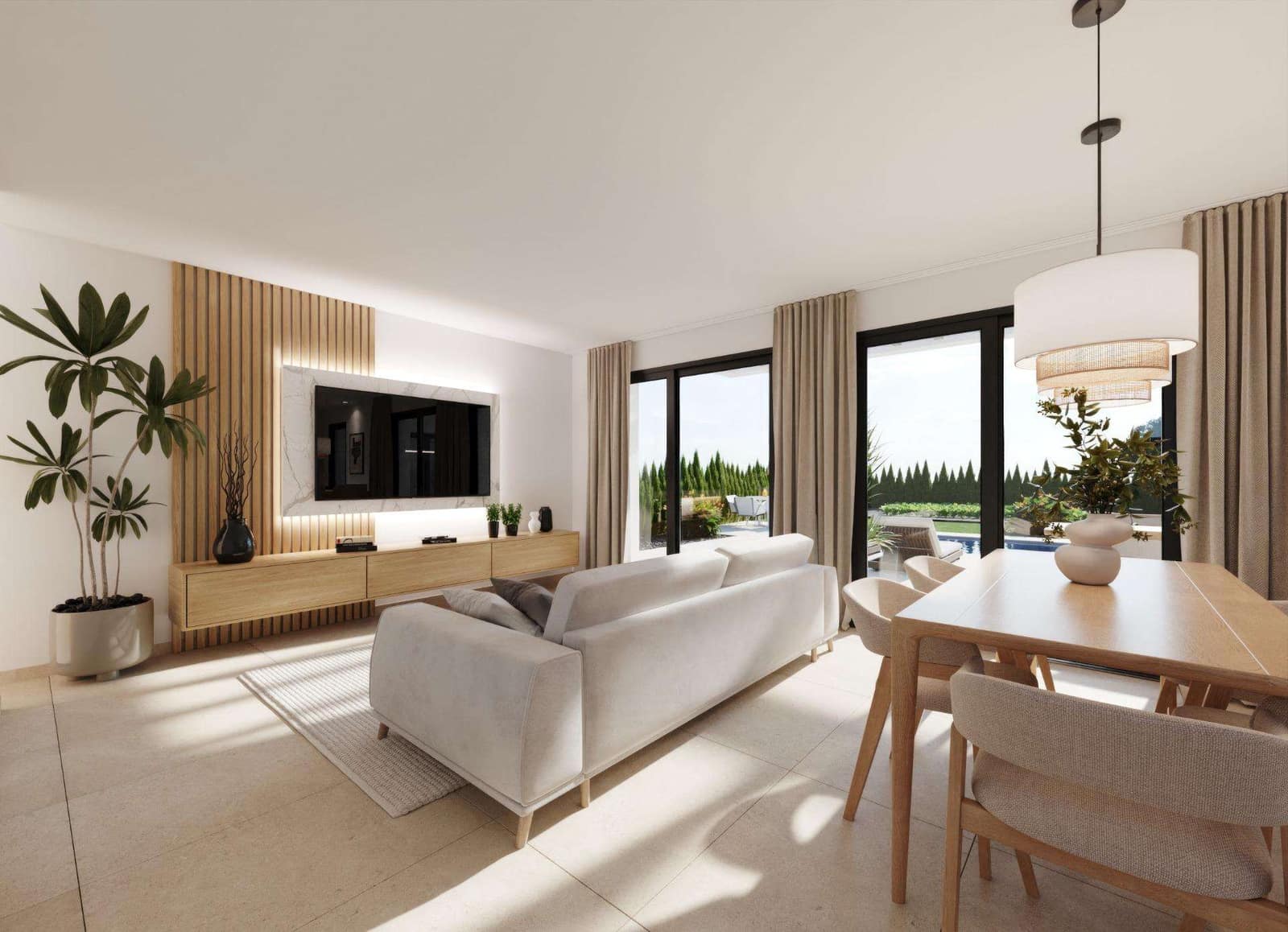 3 soveværelse Villa til salg i Fuente Alamo de Murcia med swimmingpool - € 344.900 (Ref: 9332119)