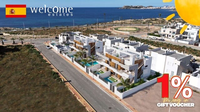 2 slaapkamer Bungalow te koop in Alamillo, Mazarrón met zwembad - € 320.456 (Ref: 9332121)