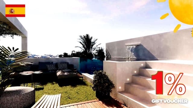 1 chambre Appartement à vendre à El Molino, Torrevieja avec piscine - 173 100 € (Ref: 9332123)