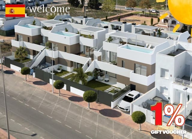 2 slaapkamer Bungalow te koop in Lo Pagan, San Pedro del Pinatar met zwembad - € 314.900 (Ref: 9332126)