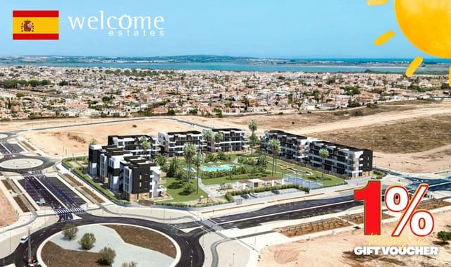 Apartamento de 2 habitaciones en La Siesta, Torrevieja en venta con piscina - 289.000 € (Ref: 9332127)