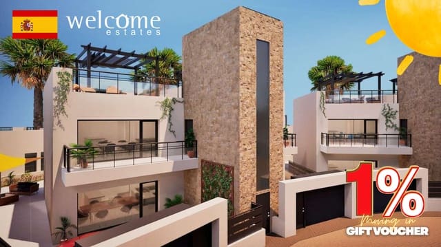 2 makuuhuone Huoneisto myytävänä paikassa Hacienda del Alamo, Fuente Alamo de Murcia - 176 157 € (Ref: 9332129)
