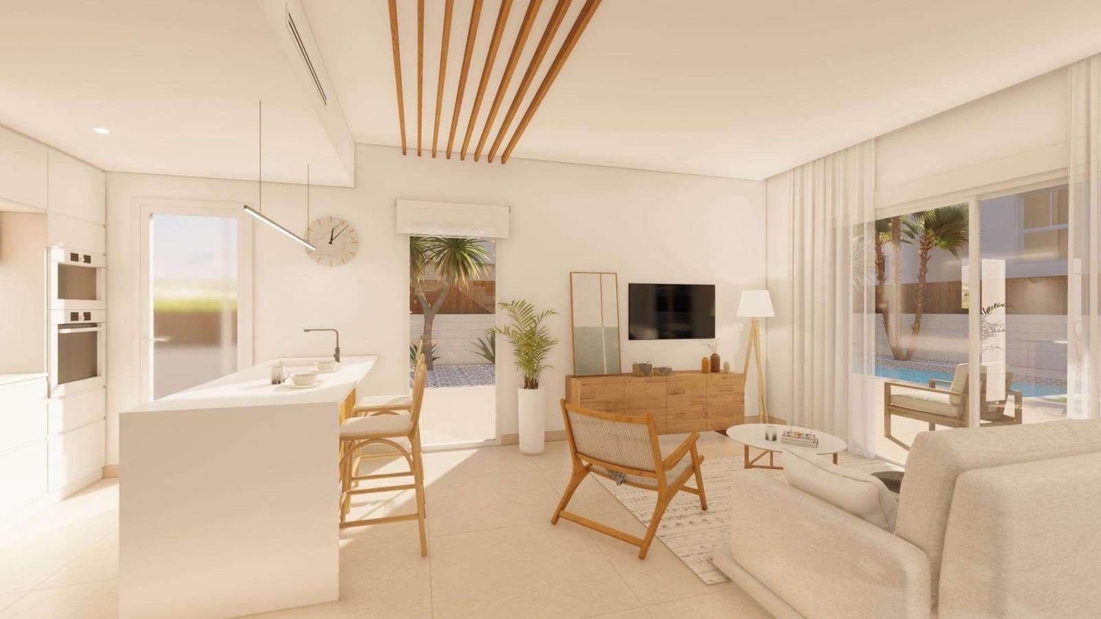 3 chambre Villa/Maison à vendre à Pilar de la Horadada avec piscine - 469 000 € (Ref: 9332145)