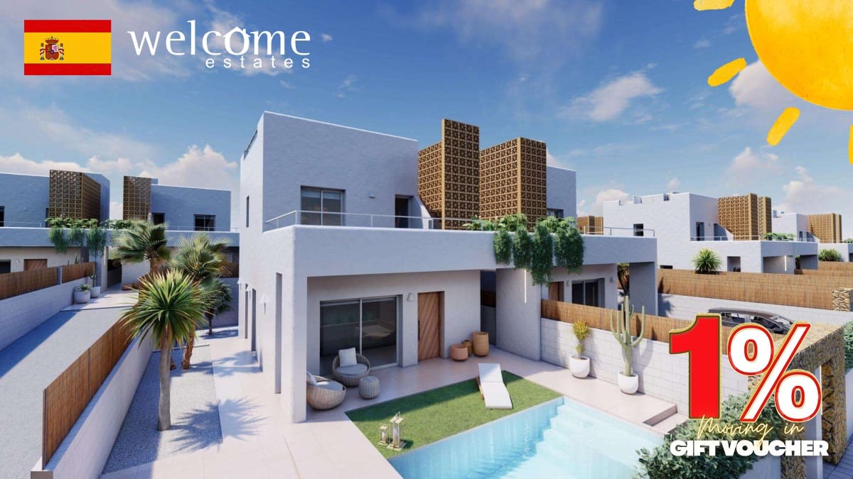 3 chambre Villa/Maison à vendre à Pilar de la Horadada avec piscine - 469 000 € (Ref: 9332145)