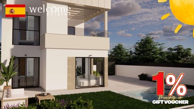 3 quarto Moradia Geminada para venda em Vistabella, Orihuela com piscina garagem - 356 900 € (Ref: 9332162)