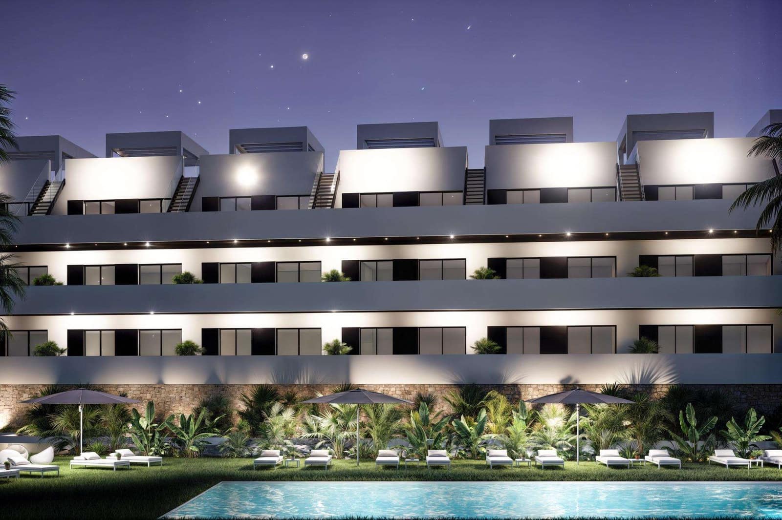 2 bedroom Apartment for sale in Finestrat with pool - € 329,900 (Ref: 9332167)